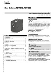 Honeywell kromschroder FDU 510 Instrucciones De Utilizacion