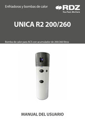 RDZ UNICA R2 260 STANDARD Manual Del Usuario