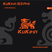 Kukirin S3 Pro Manual Del Usuario