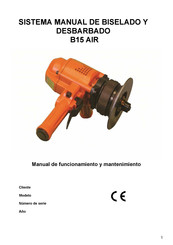 Nogval B15 AIR Manual De Funcionamiento Y Mantenimiento