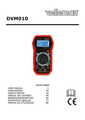 Velleman DVM010 Manual Del Usuario