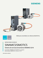 Siemens SINAMICS S210 FW V6.3 Instrucciones De Servicio