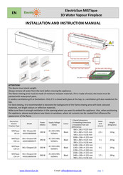 ELECTRICSUN ESvapor120 Manual De Instrucciones