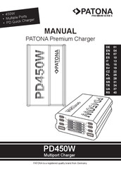 PATONA PD450W Manual De Instrucciones