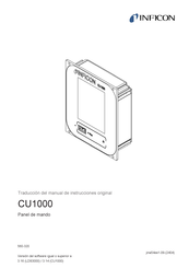 Inficon CU1000 Traduccion Del Manual De Instrucciones Originale