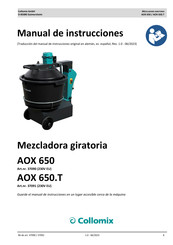 Collomix AOX 650 Manual De Instrucciones