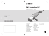 Bosch GWS 27-180 J Professional Manual Original