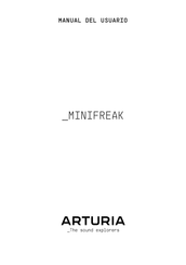 Arturia MINIFREAK Manual Del Usuario