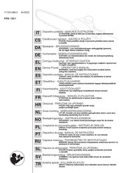 Stiga PRS 1501 Manual De Instrucciones