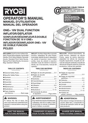 Ryobi PCL031 Manual Del Operador