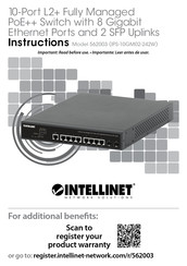 Intellinet Network Solutions IPS-10GM02-242W Instrucciones