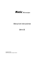 Motic SL Serie Manual De Instrucciones