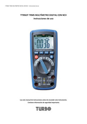 electro Tools TT9963T TRMS Instrucciones De Uso