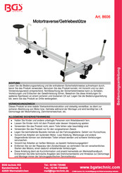 BGS technic 8606 Manual