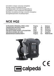 Calpeda NCE HQ2 Instrucciones De Uso