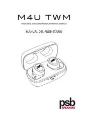 PSB Speakers M4U TWM Manual Del Propietário