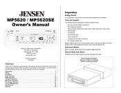 Jensen MP5620SE Manual Del Usuario