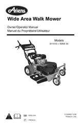 Ariens 911410 Manual Del Propietario - Operador