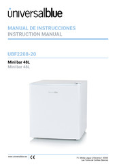 universalblue UBF2208-20 Manual De Instrucciones