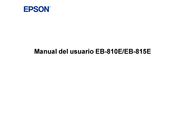 Epson EB-810E Manual Del Usuario