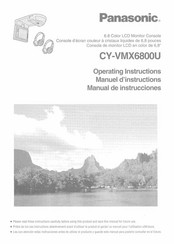 Panasonic CY-VMX6800U Manual De Instrucciones