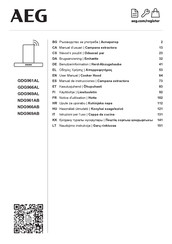 AEG NDG961AB Manual De Instrucciones