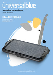 universalblue HEALTHY GRILL 2000/OB Manual De Instrucciones