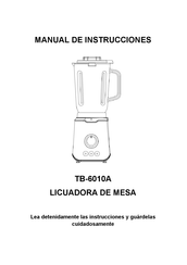 Fagor TB-6010A Manual De Instrucciones