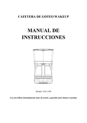 Fagor WAKEUP FGE-1089 Manual De Instrucciones