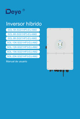 Deye SOL-5K-SG01HP3-EU-AM2 Manual De Usuario