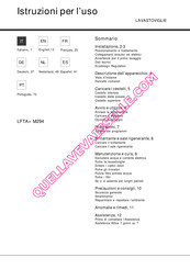 Hotpoint Ariston LFTA+ M294 Manual De Instrucciones