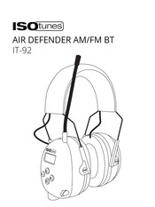 ISOtunes IT-92 Manual Del Usuario