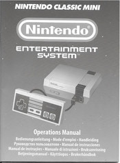 Nintendo Entertainment System CLASSIC MINI Manual De Instrucciones