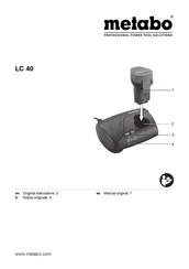Metabo LC 40 Manual Original