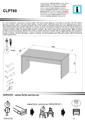 Forte CLPT60 Montaje