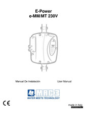 MAC3 E-Power e-MM Manual De Instalación