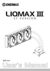 ENERMAX LIQMAX III ELC-LMT360-SF Manual Del Usuario