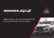 Mitsubishi MOTORS MIRAGE G4 2023 Manual Del Propietário