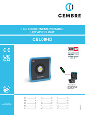 Cembre CBL08HD Manual Del Usuario