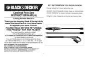 Black and Decker NPP2018 Manual De Instrucciones