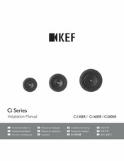 KEF Ci I 60ER Manual De Instalación