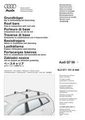 Audi 4L0 071 151 A 666 Instrucciones De Montaje