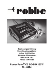 ROBBE Power Peak C8 EQ-BID Manual De Uso