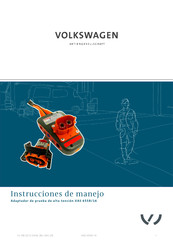 Volkswagen VAS 6558/16 Instrucciones De Manejo