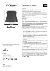 Orliman Lumbitron LT-281 Instrucciones De Uso Y Conservación