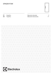 Electrolux ERN2001FOW Manual De Instrucciones