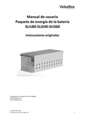 VebaBox SLI240-230-EU Manual De Usuario