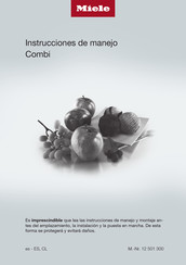 Miele KFN 7744 Serie Instrucciones De Manejo