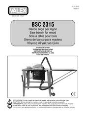 Valex BSC 2315 Instrucciones Para El Uso