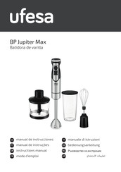 UFESA BP Jupiter Max Manual De Instrucciones